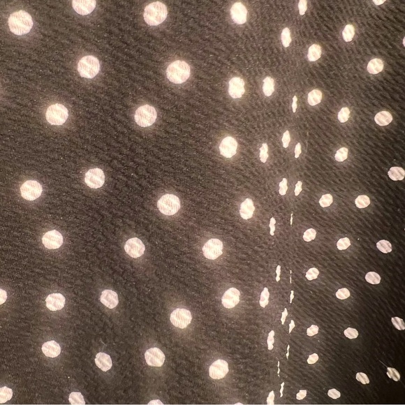 M Faith & Joy Polka Dot A-Style Skirt Elastic Waist Transparent Line Decor Fancy - Picture 4 of 7